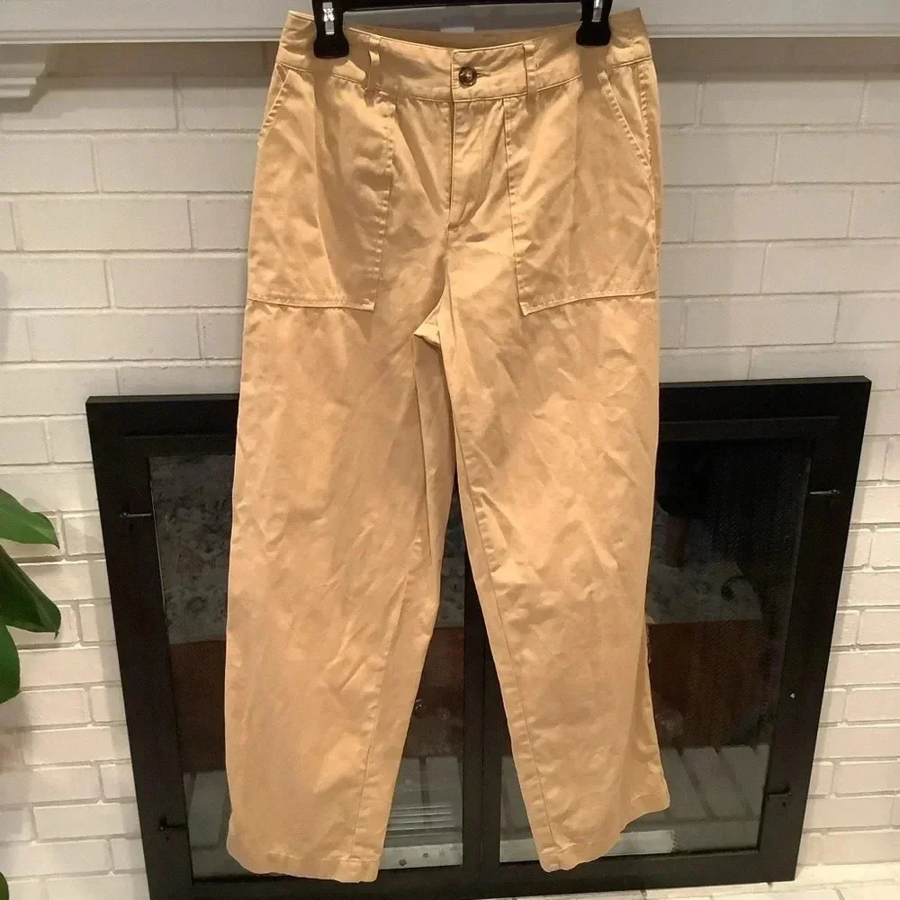 #249 Who What Wear Khaki Cargo Pants Size 4
